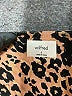 Wilfred 100% Polyester Animal Print Brown Cocktail Dress Size S - photo 7