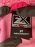 ZeroXposur 100% Polyester Solid Pink Snow Jacket Size 3T - photo 3