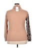 Assorted Brands Animal Print Tan Turtleneck Sweater Size 2X - photo 2