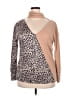 Assorted Brands Animal Print Tan Turtleneck Sweater Size 2X - photo 1
