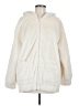 Shein 100% Polyester Ivory Faux Fur Jacket Size 6 - photo 1