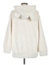 Shein 100% Polyester Ivory Faux Fur Jacket Size 6 - photo 2