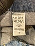 Carter's Blue Denim Jacket Size 4T - photo 3