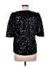 Love Moschino 100% Polyester Black 3/4 Sleeve Top Size 8 - photo 2