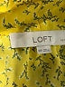 Ann Taylor LOFT 100% Polyester Yellow Long Sleeve Blouse Size XS - photo 7