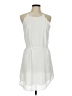 Lost April 100% Polyester Solid White Casual Dress Size M - photo 1