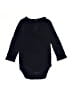 Joe Fresh Black Long Sleeve Onesie Size 6-12 mo - photo 1