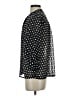Ichi 100% Polyester Polka Dots Black 3/4 Sleeve Blouse Size XS - photo 5