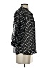 Ichi 100% Polyester Polka Dots Black 3/4 Sleeve Blouse Size XS - photo 4
