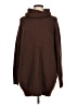 Unbranded 100% Acrylic Brown Turtleneck Sweater Size L - photo 1