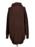 Unbranded 100% Acrylic Brown Turtleneck Sweater Size L - photo 2