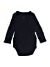 Joe Fresh Black Long Sleeve Onesie Size 6-12 mo - photo 2