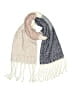 Mixit 100% Polyester Ivory Gray Scarf One size - photo 1