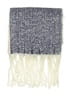 Mixit 100% Polyester Ivory Gray Scarf One size - photo 2