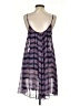 Express Graphic Purple Casual Dress Size S - photo 2