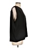 CAbi 100% Polyester Black Sleeveless Blouse Size L - photo 4