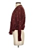 J.Crew Burgundy Long Sleeve Blouse Size XS - photo 5