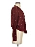 J.Crew Burgundy Long Sleeve Blouse Size XS - photo 4