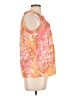 Talbots 100% Polyester Orange Sleeveless Blouse Size 12 (petite) - photo 4