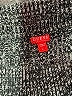 Guess Metallic Gray Black Pullover Sweater Size L - photo 7