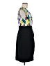 AB Studio 100% Polyester Graphic Black Cocktail Dress Size 8 - photo 4