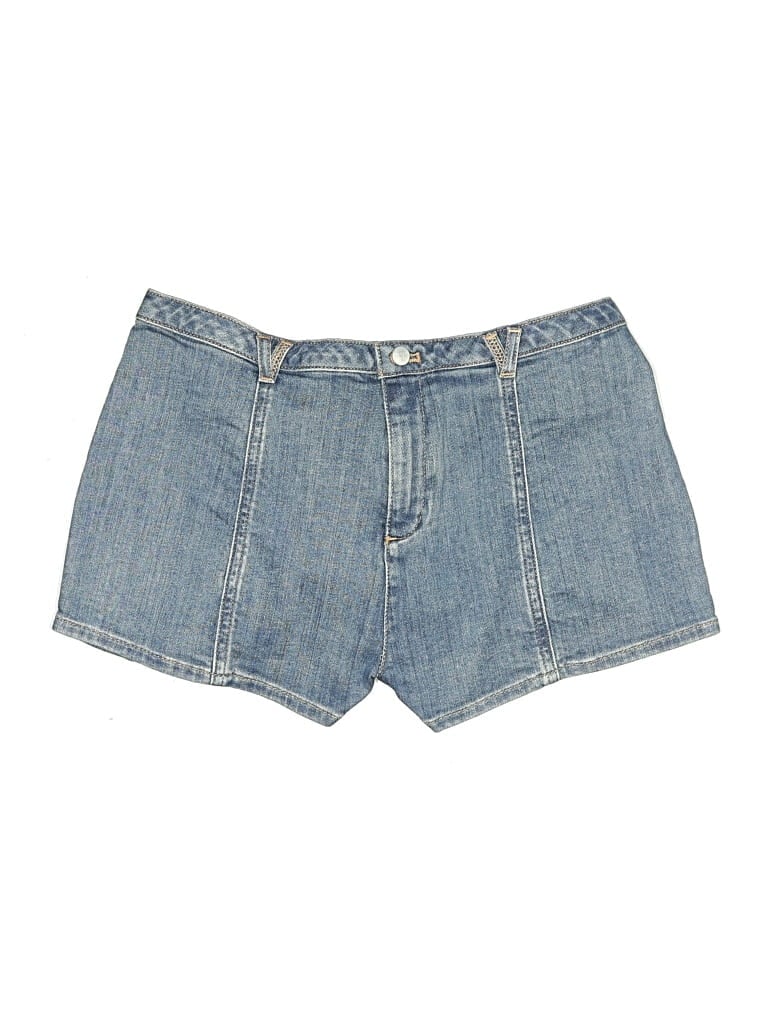 Pilcro Denim Shorts In Blue