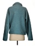 Vapor Apparel 100% Recycled Polyester Teal Pullover Sweater Size S - photo 2