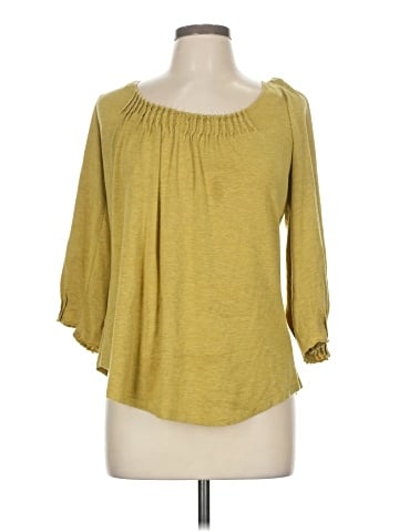 Bordeaux 3/4 Sleeve T-Shirt (view 1)