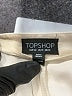 Topshop 100% Polyester Ivory Casual Pants Size 10 - photo 6