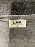 LNA Color Block Gray Pullover Sweater Size XS - photo 7