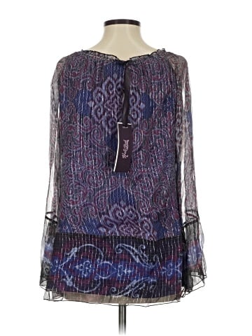 Hale Bob 3/4 Sleeve Silk Top (view 2)