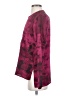 Halston 100% Polyester Burgundy Long Sleeve Blouse Size XS - photo 5