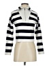 MNG Stripes White Pullover Sweater Size XS - photo 1