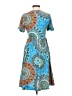 YATHON Paisley Blue Casual Dress Size S - photo 2