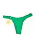 Assorted Brands Solid Green Swimsuit Bottoms Size M - photo 2