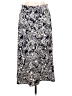 Christopher & Banks Paisley Black Casual Skirt Size L - photo 1