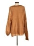 Free People Brown Pullover Sweater Size L - photo 2