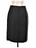 T.M. Lewin Solid Gray Black Wool Skirt Size 10 - photo 2