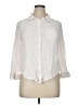 Torrid 100% Rayon Ivory 3/4 Sleeve Button-Down Shirt Size 1X Plus (1) - photo 1
