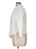 Torrid 100% Rayon Ivory 3/4 Sleeve Button-Down Shirt Size 1X Plus (1) - photo 5