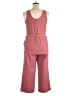 Unbranded Solid Pink Jumpsuit Size XL (estimated) - photo 2