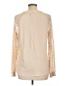 Iwollence Ivory Long Sleeve Blouse Size L - photo 2