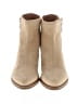 AQUATALIA 100% Leather Tan Ivory Ankle Boots Size 8 - photo 2