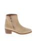 AQUATALIA 100% Leather Tan Ivory Ankle Boots Size 8 - photo 1