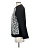 Proenza Schouler 100% Nylon Chevron-herringbone Black Pullover Sweater Size XS - photo 5