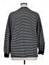 Unbranded 100% Polyester Stripes Black Pullover Sweater Size XL - photo 2