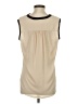 Max Studio 100% Polyester Ivory Sleeveless Blouse Size S - photo 2