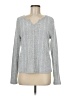 Unbranded 100% Polyester Silver Pullover Sweater Size M - photo 1