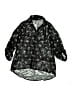Beautees 100% Polyester Stars Black 3/4 Sleeve Button-Down Shirt Size M (kids) - photo 1