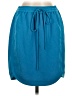 J.Crew 100% Polyester Solid Teal Casual Skirt Size 0 - photo 1